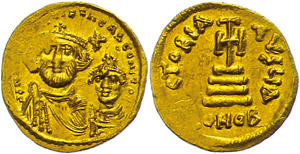 Münzen Byzanz Heraclius, 610/611-641, ... 