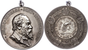 Medaillen Deutschland vor 1900 o.J.(1898), ... 