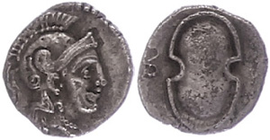 Cilicia Tarus, obol (0, 69g), 333-323 BC, ... 
