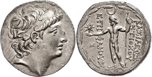 Seleukidien Tetradrachme (16,48g), 121-113 ... 