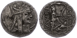 Armenia Tetradrachm (15, 34g), 95-56 BC, ... 