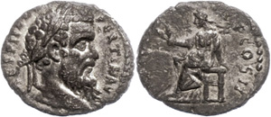 Coins Roman Imperial period Pertinax, ... 