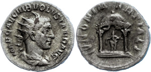 Münzen Römische Kaiserzeit Volusianus, ... 