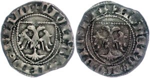 Coins Middle Ages Germany Lübeck, sextuplet ... 