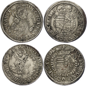 Old Austria coins until 1918 10 Kreuzer, ... 