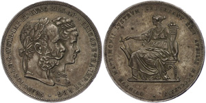 Österreich 1806 - 1918 2 Gulden, 1879, ... 