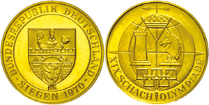Medaillen Deutschland nach 1900 1970, ... 