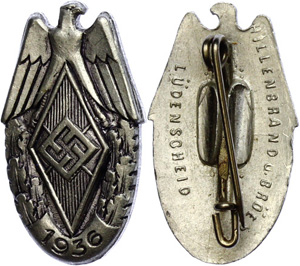 Badges, Shoulder straps 1871-1945, Hitler ... 