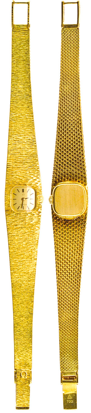 Gold and silver jewellery Omega womens ... 