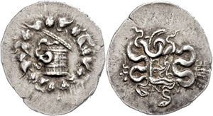 Mysia  Pergamum, Cistophor (12, 69g), 104-98 ... 