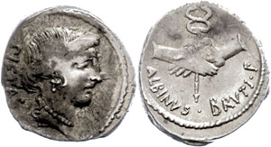 Coins Roman Republic  D. Iunius Mad Dog ... 