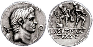 Münzen Römische Republik  Sextus Pompeius ... 