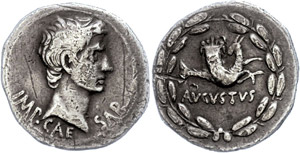Münzen Römische Kaiserzeit  Augustus, ... 