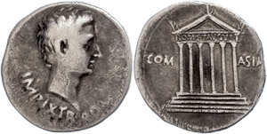 Coins Roman Imperial period  Augustus, 19 ... 