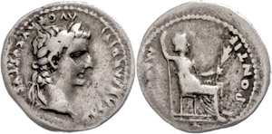 Münzen Römische Kaiserzeit  Tiberius, ... 