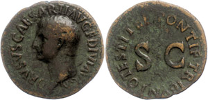 Münzen Römische Kaiserzeit  Drusus Junior, ... 