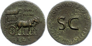 Coins Roman Imperial period  Domitilla, ... 