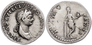 Coins Roman Imperial period  Julia Titi, ... 