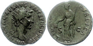 Coins Roman Imperial period  Nerva, 96-98, ... 