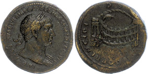 Coins Roman Imperial period  Trajanus, ... 