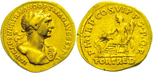 Coins Roman Imperial period  Trajanus, ... 