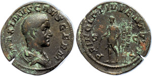 Coins Roman Imperial period  Maximus, ... 