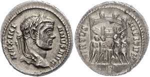 Münzen Römische Kaiserzeit  Diocletianus, ... 