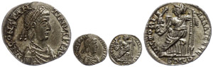 Coins Roman Imperial period  Constantinus ... 