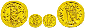 Coins Roman Imperial period  Basiliscus I., ... 