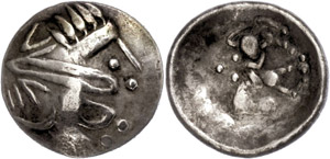 Münzen Kelten  Ostkelten, Tetradrachme ... 