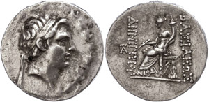Seleukidien  Tetradrachme (16,28g), 162-150 ... 