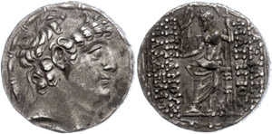 Seleukidien  Tetradrachme (15,72g), 93-83 v. ... 