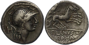 Münzen Römische Republik  D. Iunius ... 