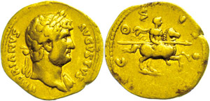 Münzen Römische Kaiserzeit  Hadrianus, ... 