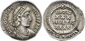 Coins Roman Imperial period  Constantius ... 