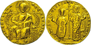Münzen Byzanz  Constantinus VII. und ... 