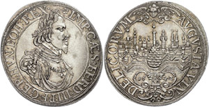 Augsburg Imperial City  Thaler, 1642, with ... 