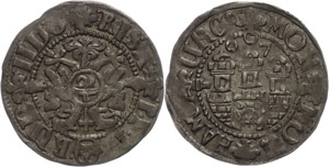 Hamburg City  Double shilling, 1607, with ... 