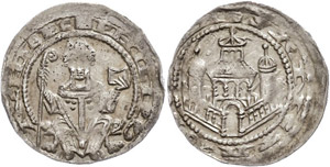 Cologne Archdiocese  Denarius, o. J. (before ... 