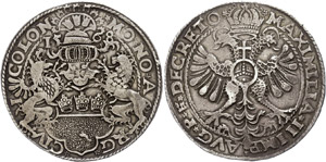 Cologne City  Thaler, 1568, with title ... 