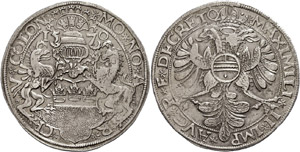 Cologne City  Thaler, 1570, with title ... 