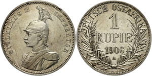 Coins German Colonies  DOA, Rupee, 1906, A, ... 