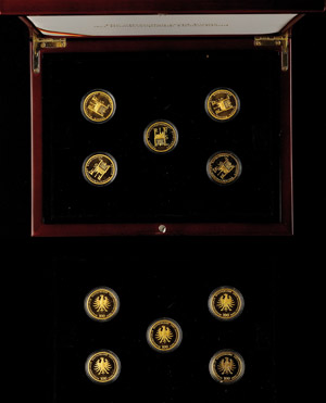 Münzen Bund ab 1946  100 Euro, Gold, 2003, ... 
