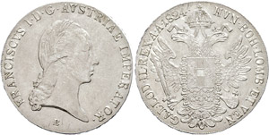 Old Austria coins until 1918  Thaler, 1824, ... 