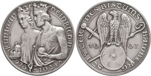Medallions Germany after 1900  Babbitt medal ... 