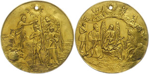 Medallions foreign after 1900  O. J., ... 
