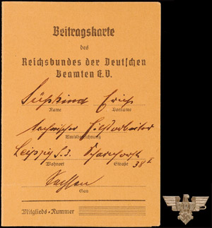Reich Association of German official (RDB), ... 