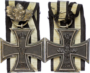 Prussia, Iron Cross, issue 1870, 2. Class, ... 