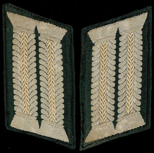 Pair collar patch general staff officer for ... 