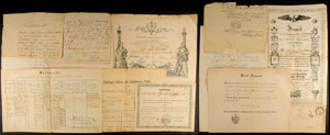 Small documents estate of the Johann Ernst ... 